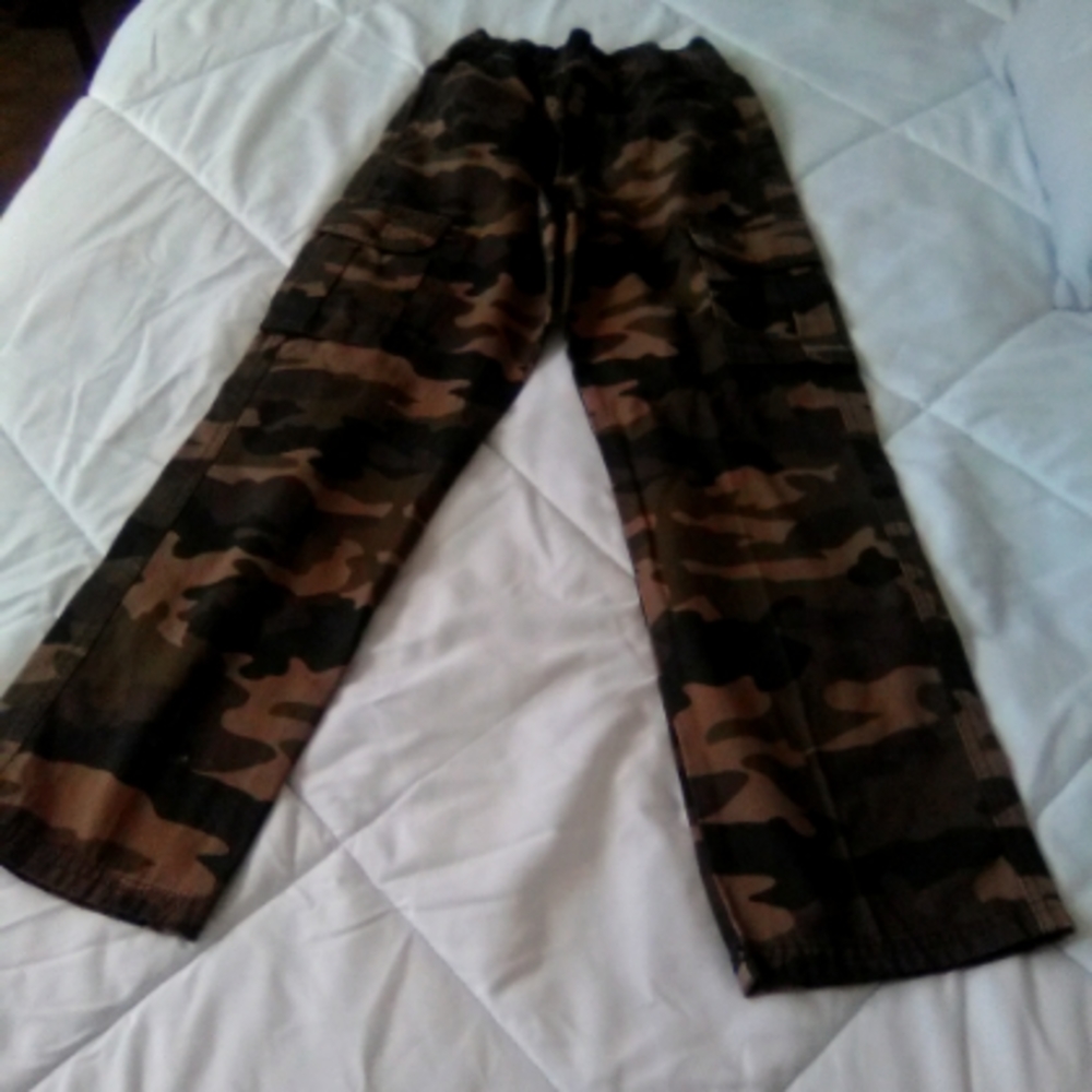 Boys Camouflage Pants